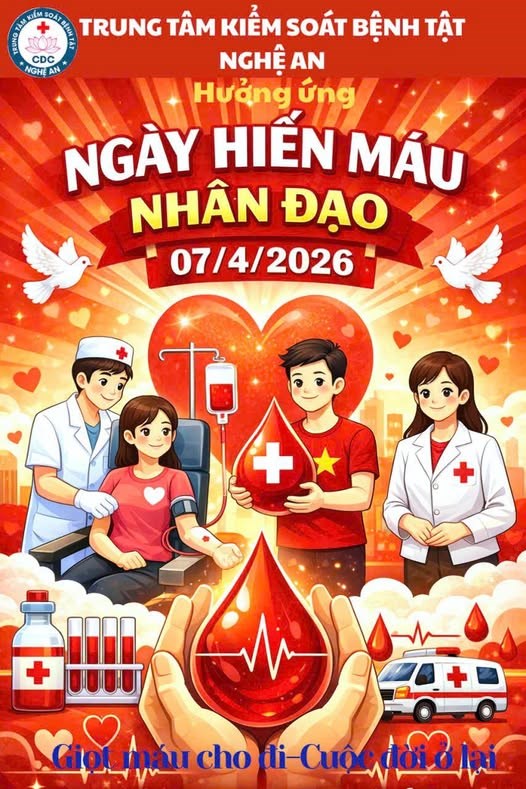 Ngày Toàn dân hiến máu tình nguyện 07/4/2026