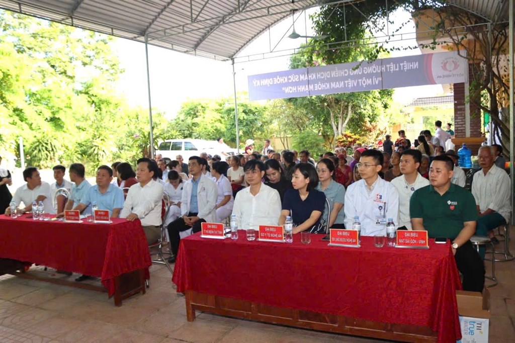 Chiến dịch khám sức khỏe, khám sàng lọc cho người dân trên địa bàn tỉnh Nghệ An năm 2026 “Vì một Việt Nam khỏe mạnh hơn”