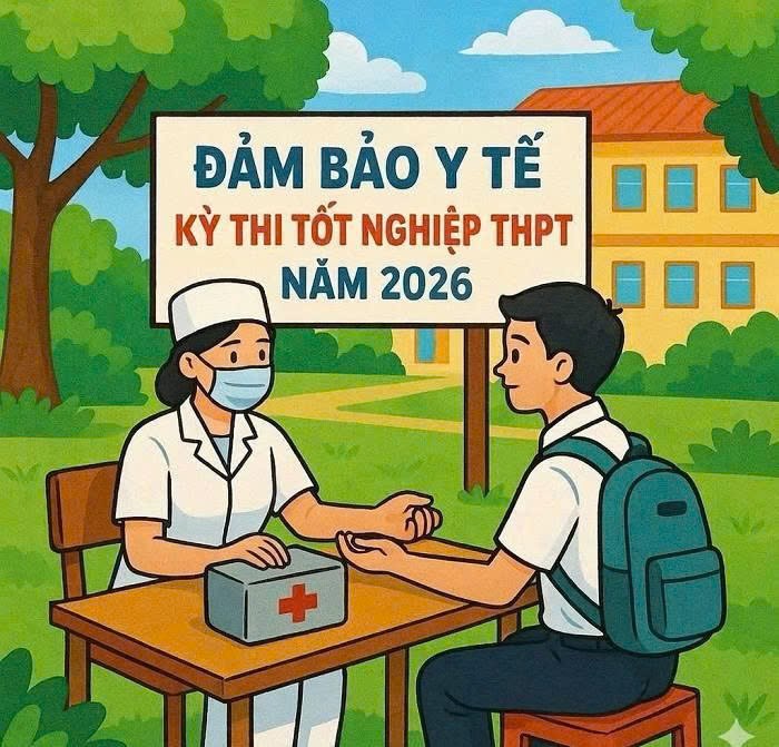 Ngành Y tế Nghệ An tăng cường bảo đảm công tác y tế phục vụ Kỳ thi tốt nghiệp THPT và tuyển sinh đại học, giáo dục nghề nghiệp năm 2026
