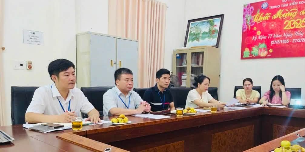 Đoàn công tác Viện Vệ sinh dịch tễ Trung ương và CDC Hoa Kỳ làm việc với CDC Nghệ An về tăng cường giám sát bệnh liệt mềm cấp
