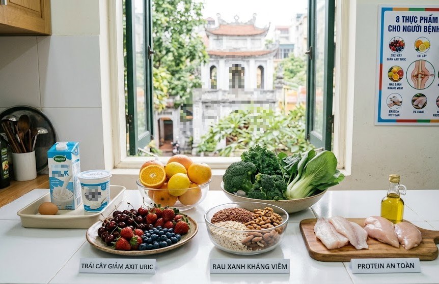Thực đơn bữa sáng 7 ngày tham khảo cho người bệnh gout