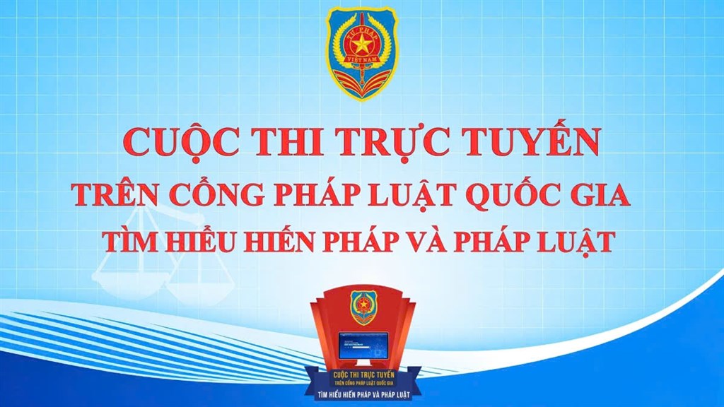 Tích cực hưởng ứng Cuộc thi trực tuyến “Tìm hiểu Hiến pháp và pháp luật” năm 2026