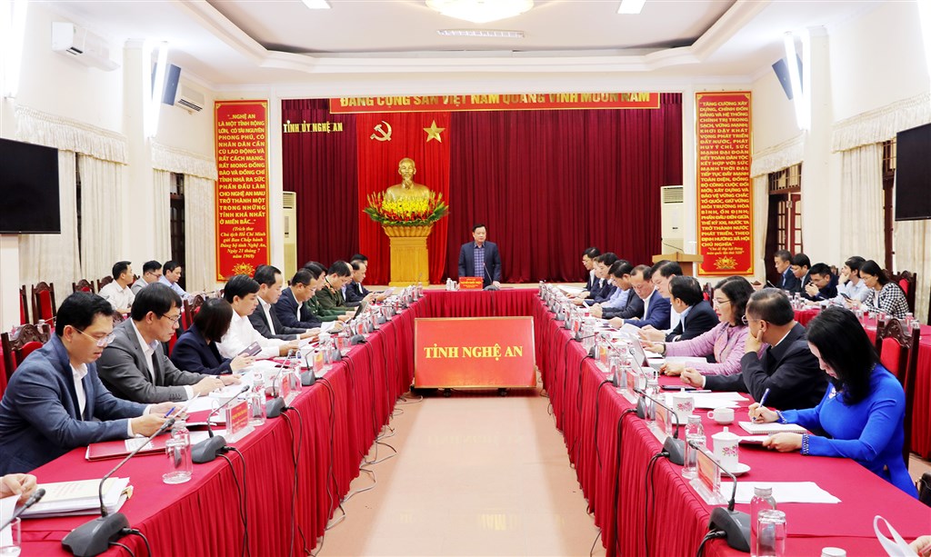 Ban Chỉ đạo bầu cử tỉnh họp bàn một số nội dung