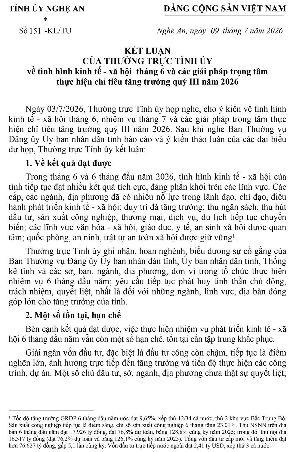 Cụ thể hóa các nhiệm vụ thành chỉ tiêu, mốc tiến độ, sản phẩm hoàn thành và trách nhiệm của từng cơ quan, đơn vị, địa phương