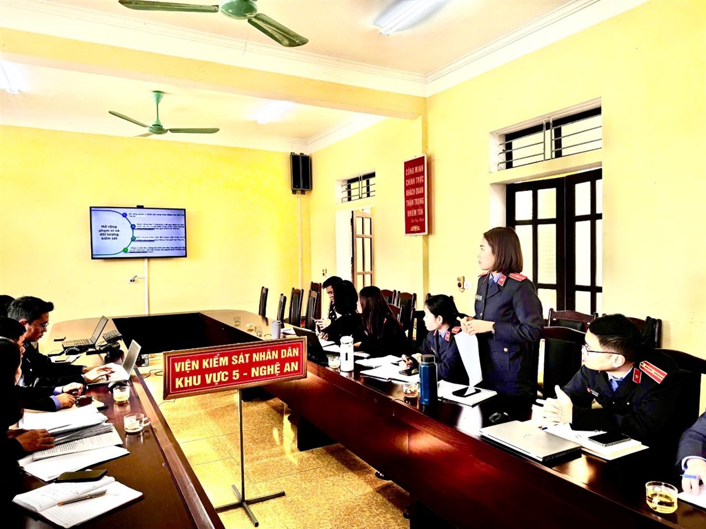 Viện kiểm sát nhân dân khu vực 5, tỉnh Nghệ An triển khai những điểm mới của Quy chế công tác kiểm sát việc giải quyết các vụ việc dân sự