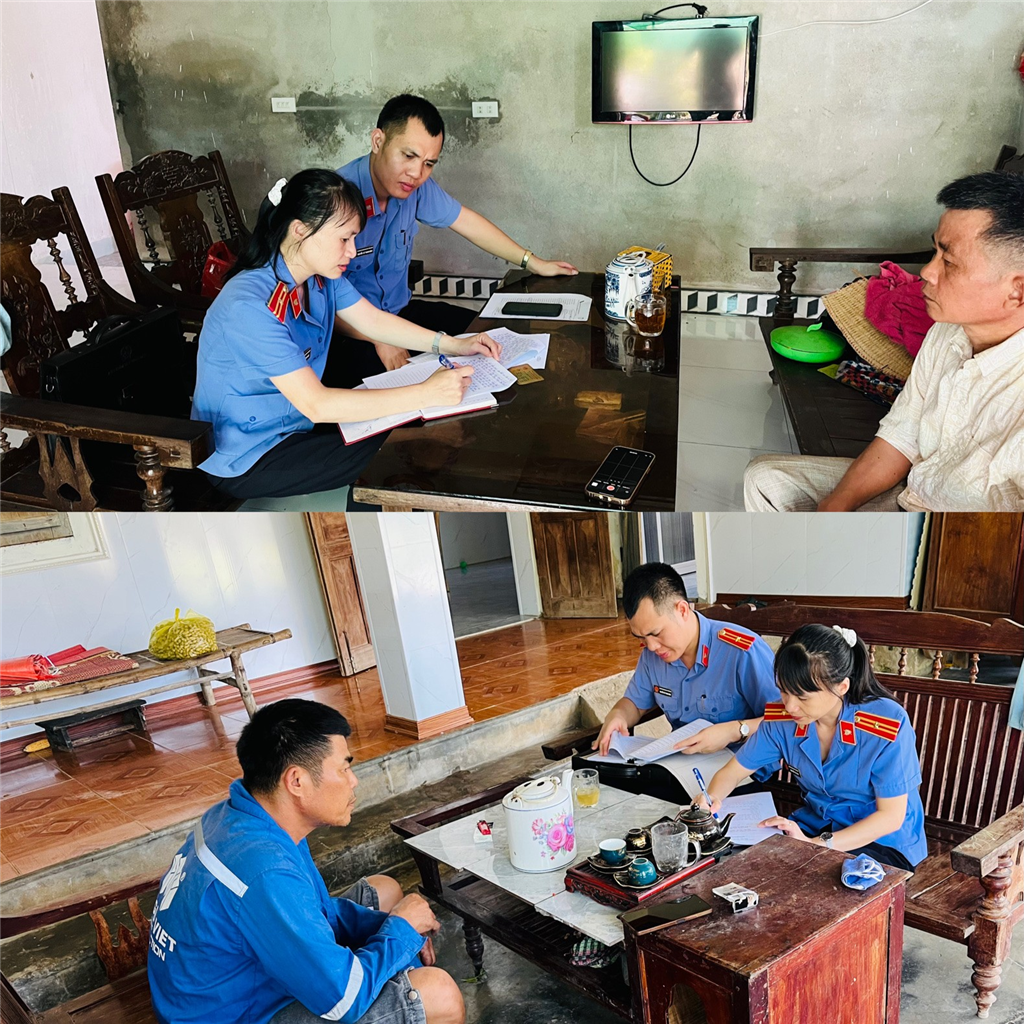 Viện kiểm sát nhân dân (VKSND) khu vực 2 - Nghệ An ban hành kiến nghi, yêu cầu trong công tác kiểm sát thi hành án dân sự