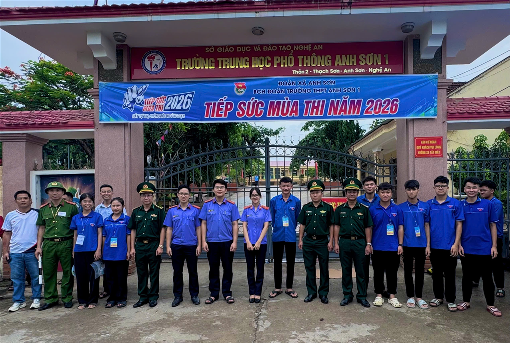 Chi đoàn VKSND khu vực 9 - Nghệ An đồng hành cùng các sĩ tử trong “Mùa thi” năm 2026