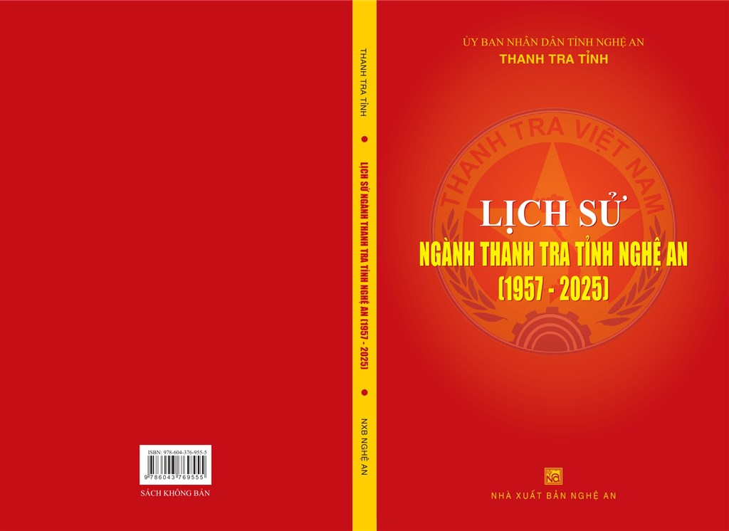 LỊCH SỬ NGÀNH THANH TRA TỈNH NGHỆ AN (1957 - 2025)