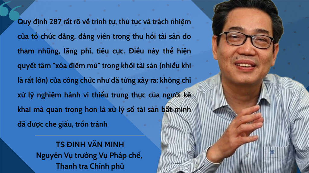 Tự giác nộp lại tài sản tham nhũng: Khi chủ trương của Đảng và chính sách, pháp luật của Nhà nước cùng nhất quán