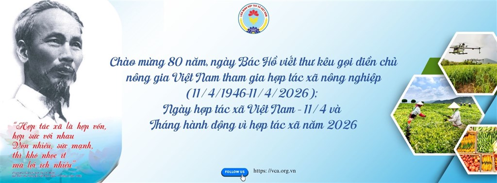 80 NĂM NGÀY BÁC HỒ VIẾT THƯ KÊU GỌI ĐIỀN CHỦ, NÔNG GIA VIỆT NAM THAM GIA HỢP TÁC XÃ NÔNG NGHIỆP (11/4/1946 - 11/4/2026); Ý NGHĨA NGÀY HỢP TÁC XÃ VIỆT NAM - 11/4