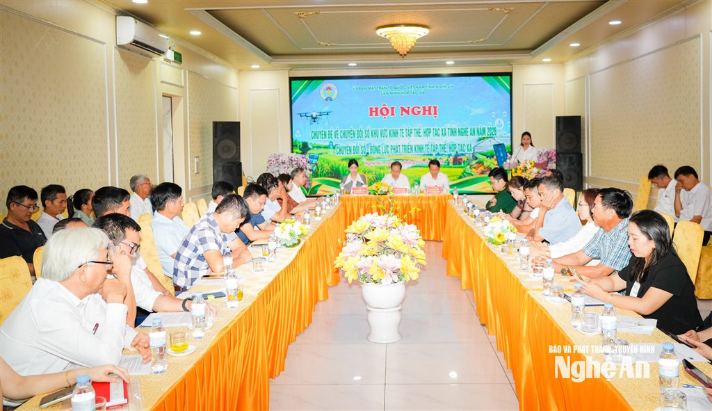 Chuyển đổi số - Động lực phát triển kinh tế tập thể, hợp tác xã ở Nghệ An