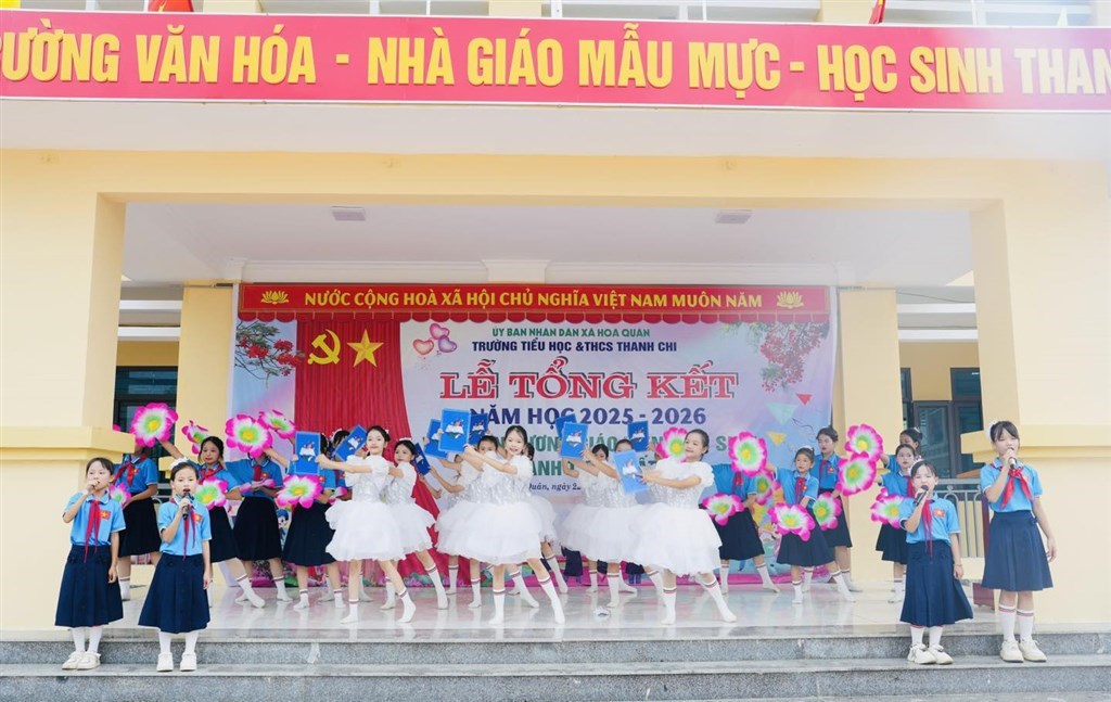 Hội Khuyến học tỉnh trao học bổng tại lễ tổng kết năm học 2025-2026 Trường TH&amp;THCS Thanh Chi