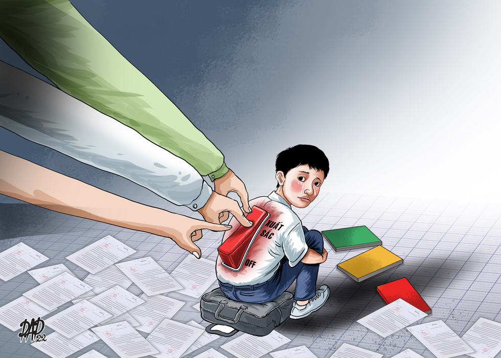 Đừng gây áp lực cho con trẻ