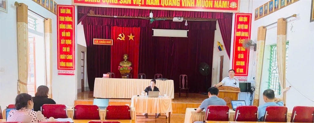 HỘI NGHỊ CỦA BAN KINH TẾ - NGÂN SÁCH HĐND XÃ CHÂU KHÊ KHÓA XX, NK 2021-2026
