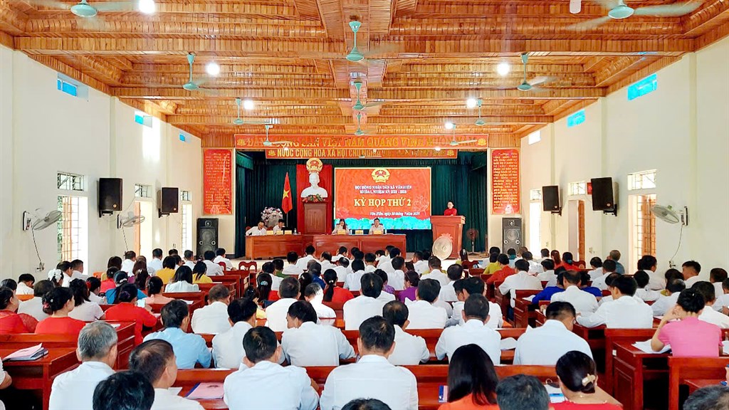 HĐND xã Văn Hiến (Nghệ An) tổ chức kỳ họp thứ 2, nhiệm kỳ 2021 - 2026