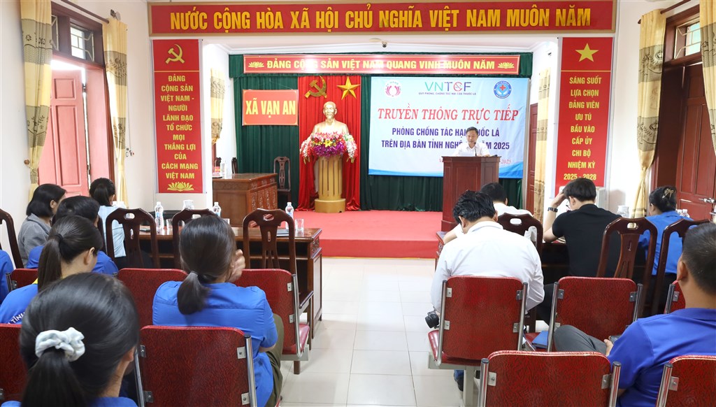 Xã Vạn An: Truyền thông trực tiếp về phòng chống tác hại của Thuốc lá
