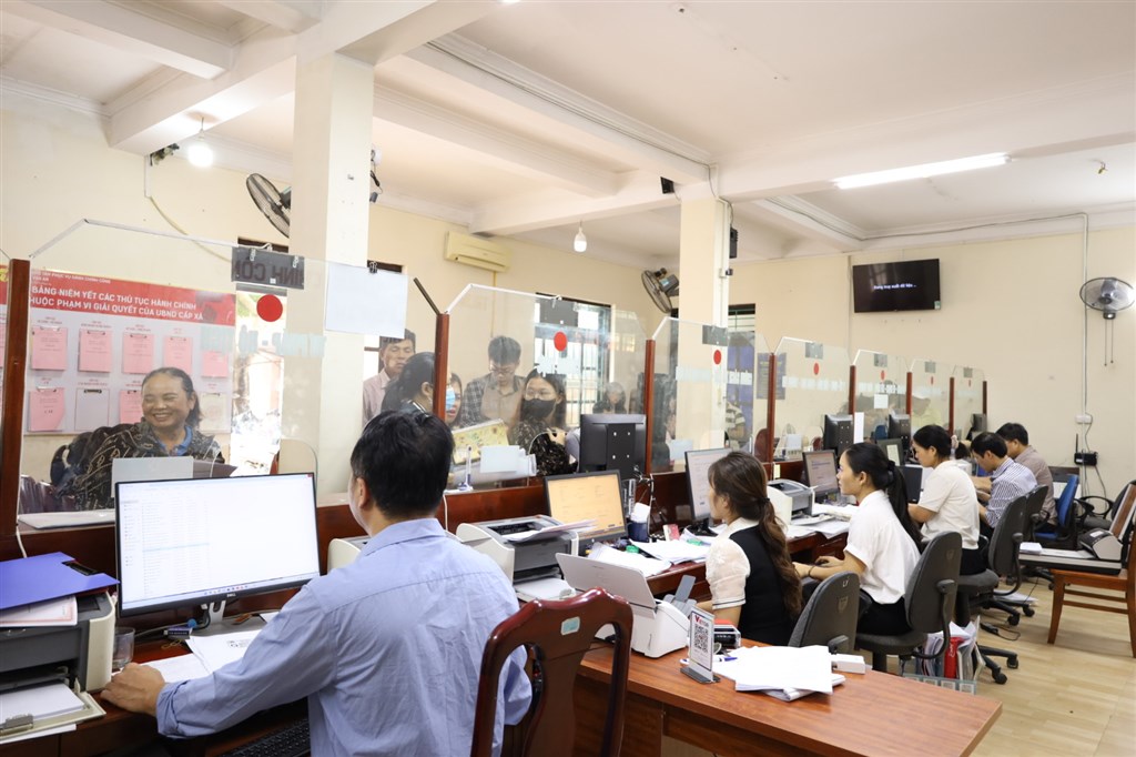 Trung tâm phục vụ hành chính công xã Vạn An phát huy hiệu quả sau 1 tháng hoạt động