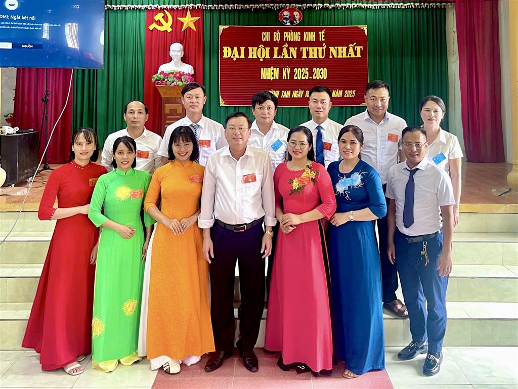 Các Chi bộ trực thuộc Đảng bộ UBND xã Quỳnh Tam tổ chức Đại hội lần thứ Nhất, nhiệm kỳ 2025-2030