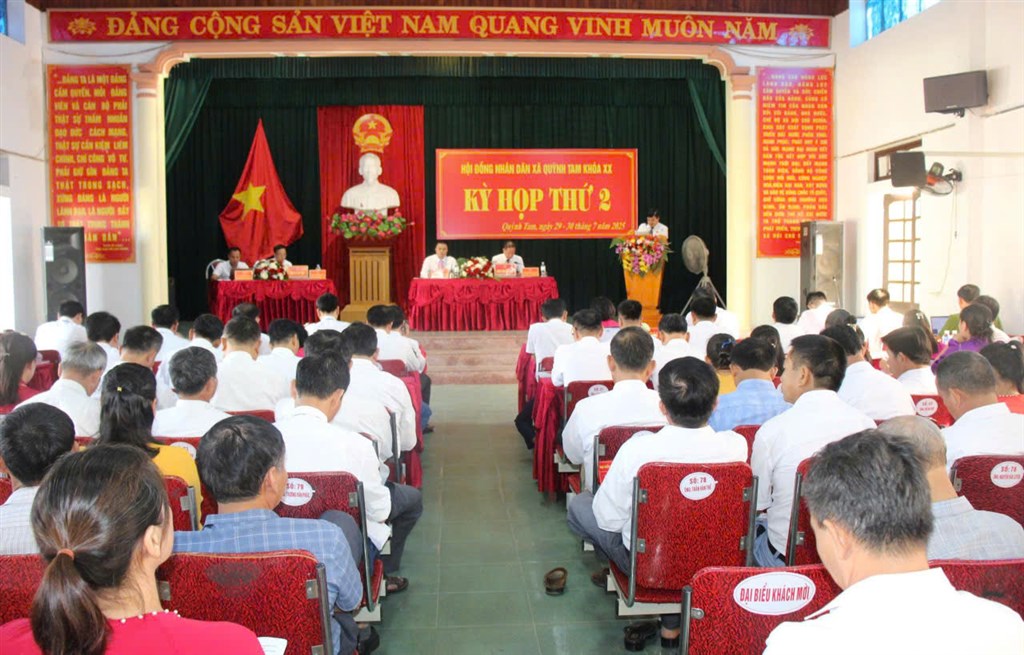 HĐND xã Quỳnh Tam (tỉnh Nghệ An) tổ chức kỳ họp thứ 2 thông qua các Nghị quyết quan trọng