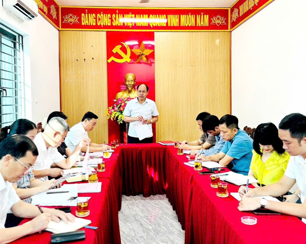 BAN THƯỜNG VỤ ĐẢNG BỘ PHƯỜNG VINH LỘC DUYỆT ĐẠI HỘI CHI BỘ MẶT TRẬN TỔ QUỐC VIỆT NAM VÀ TRUNG TÂM ĐIỀU DƯỠNG THƯƠNG BINH NGHỆ AN.